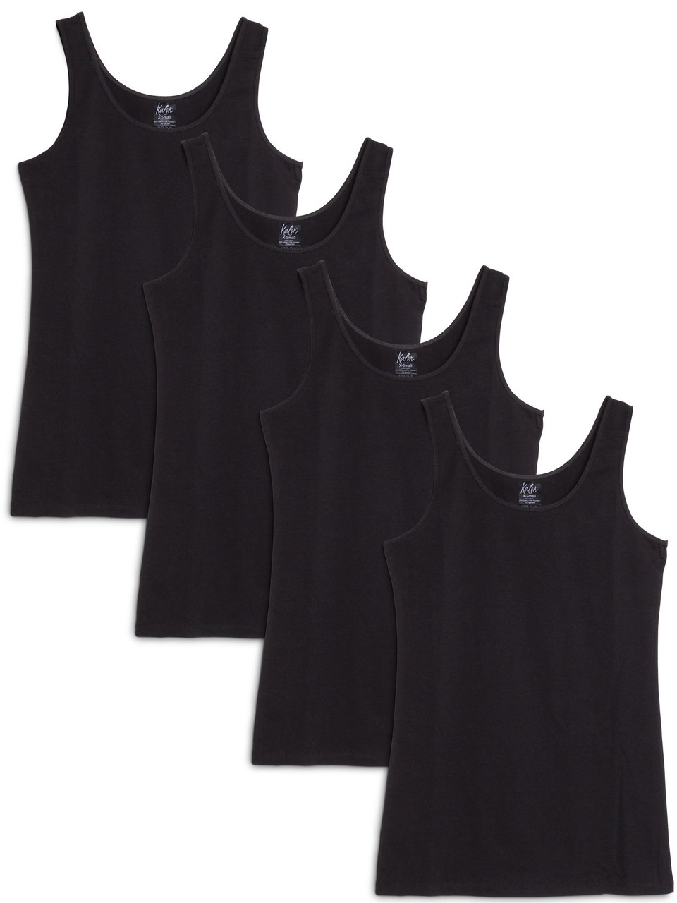 Shelf Bra Tank Top - Black