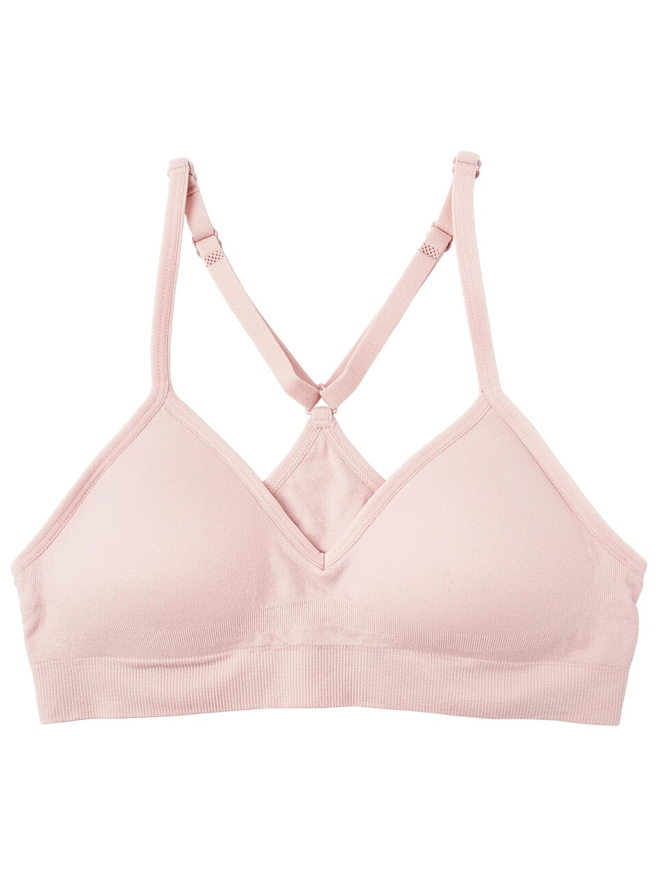 Racerback Sports Bra - Blush