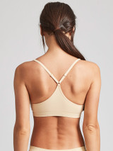 MTA Racerback Sport Bra - Beige