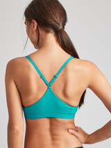 FRHXUN Sports Bras for Women, Seamless Padded Racerback Sports