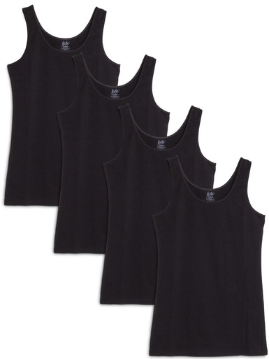 4 PACK A-SHIRT TANK TOPS