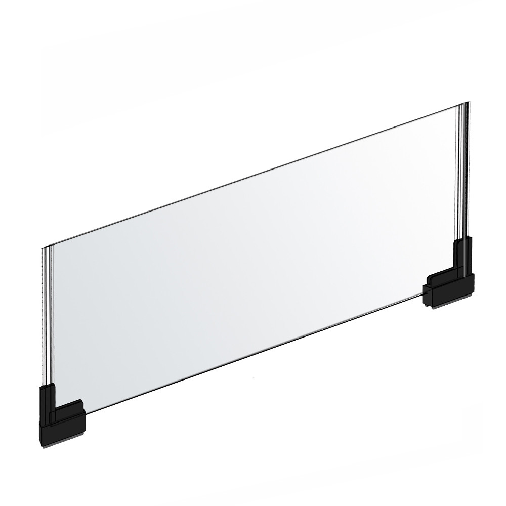 Two-Sided Large Acrylic Sign Holder With Magnetic Boots 22