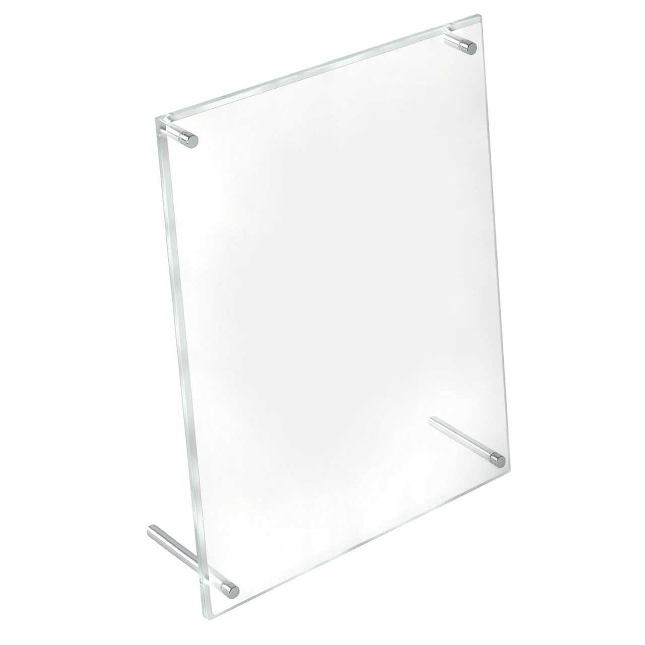 あっかーまん　804040サイドアクリル Beveled Edge L-Frame Acrylic Sign Holder 8.5
