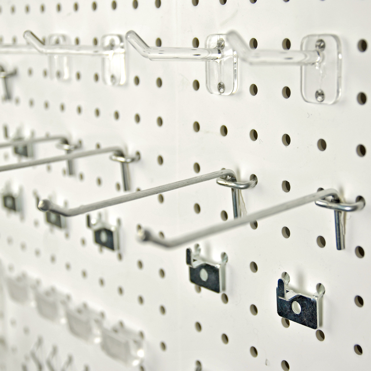 120-Piece Large Pegboard Organizer Accessory Kit, Hooks Assortment