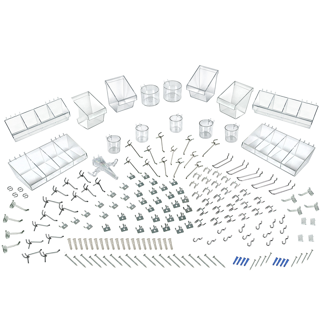 Azar International Pegboard Organizer Accessory Kit