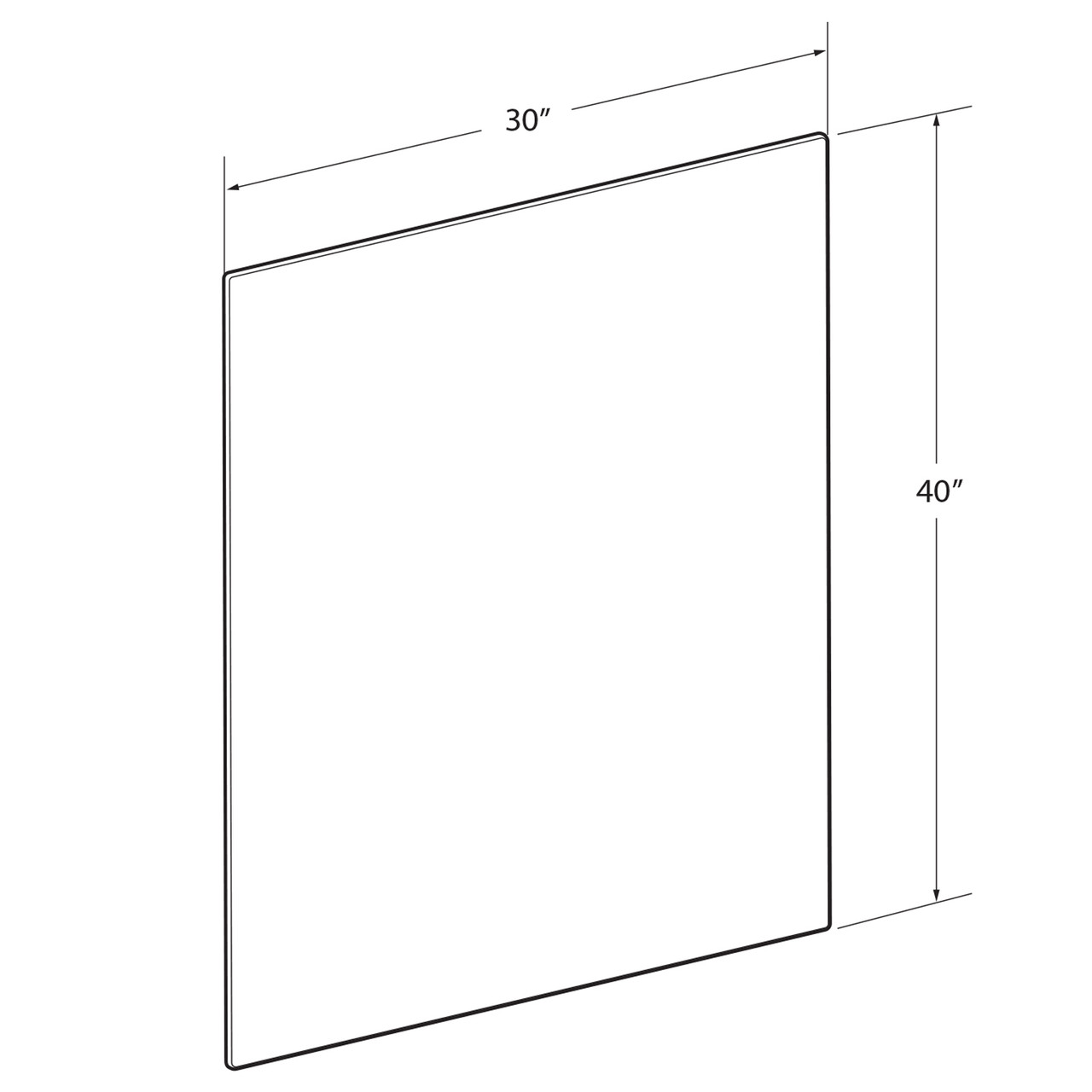 Clear Plastic Sheets 3 Pack