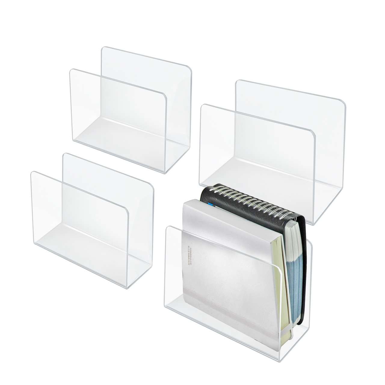  40 Pack Clear Badge Holder 3.5 X 2.5 Inch Plastic