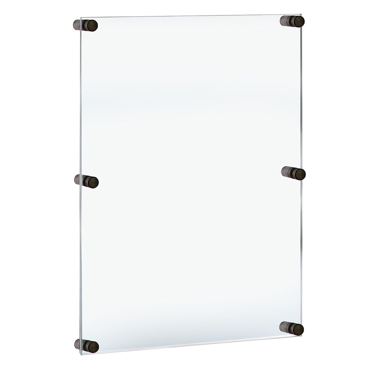 Azar Displays Acrylic Hanging Poster Frame 36 x 24 Clear - Office