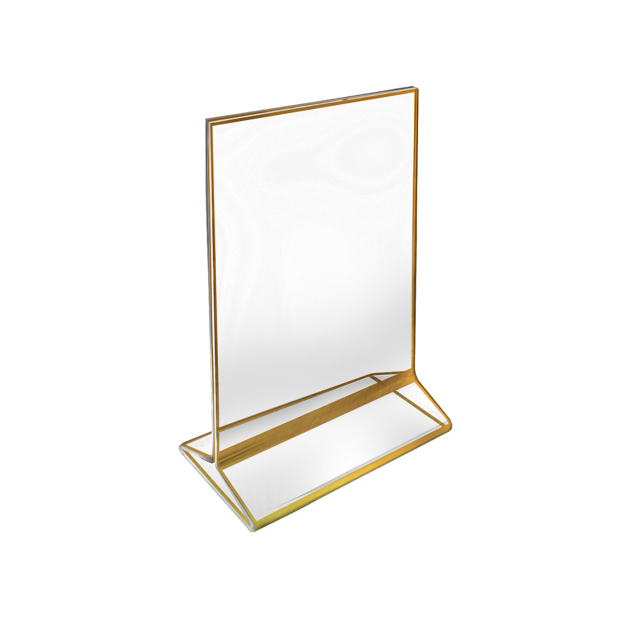 Double-Sided Clear Acrylic Frames with Accent Trim 4