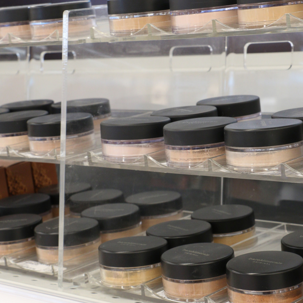 Four-Tier 16 Compartment Display, 4-Comp per Tier. Dimensions: 12