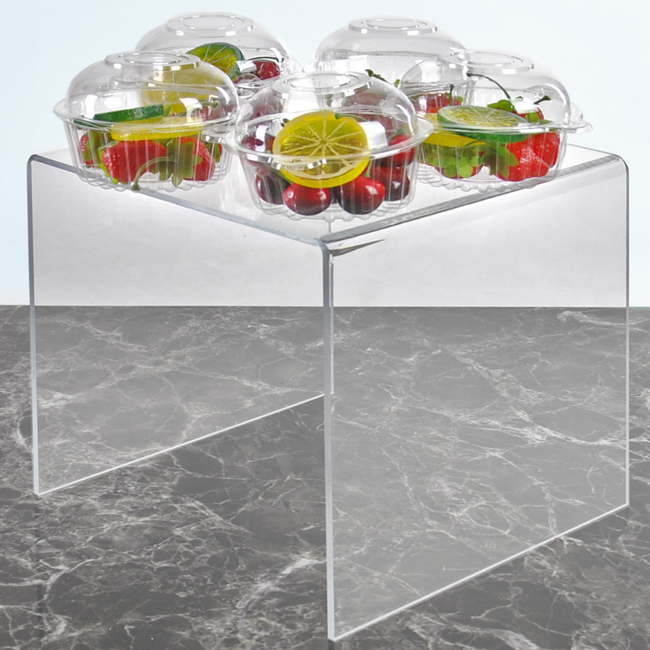 Clear Acrylic Riser Pedestal Display 9.5