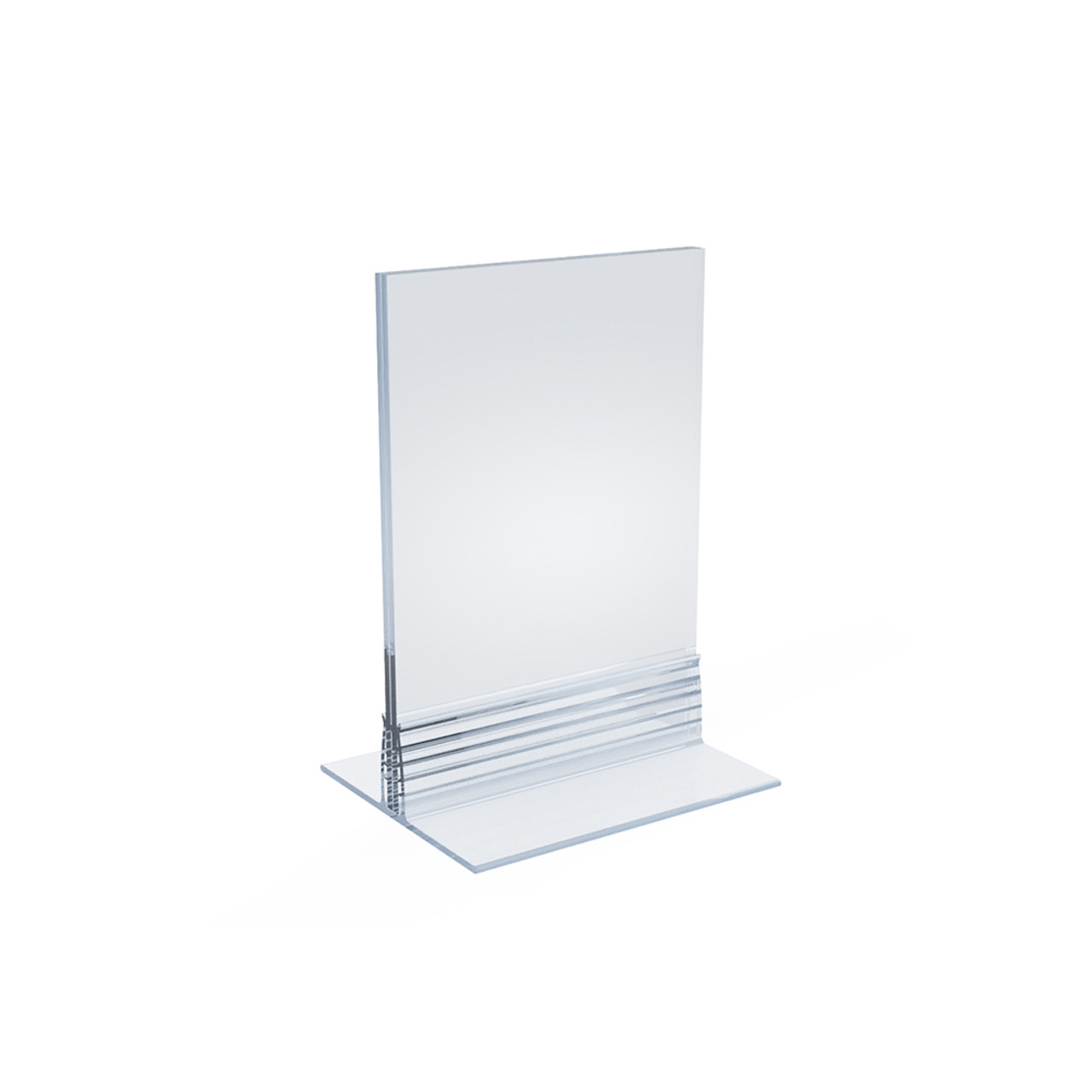 Clear Acrylic Double Sided Sign Holder 3.5
