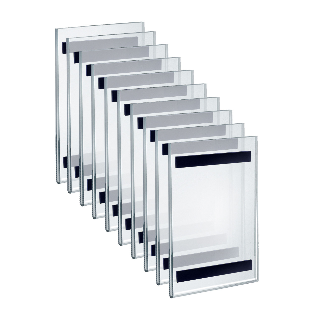 Clear Acrylic Magnet Back Sign Holder Frames 5.5