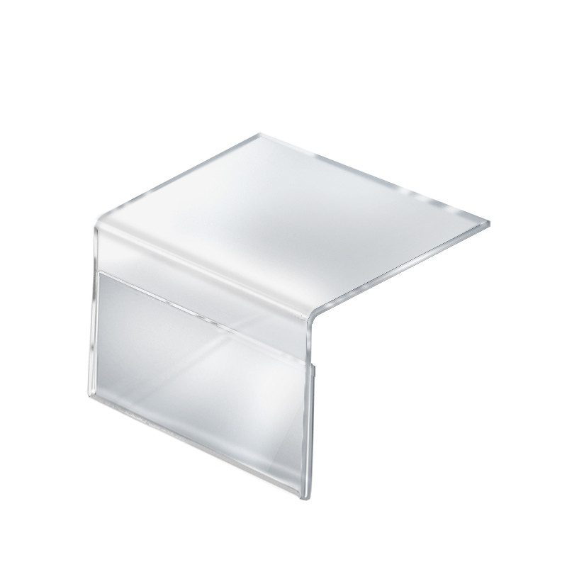 8.5"W x 5.5"H Shelf Sign Holder, 10Pack Azar Displays