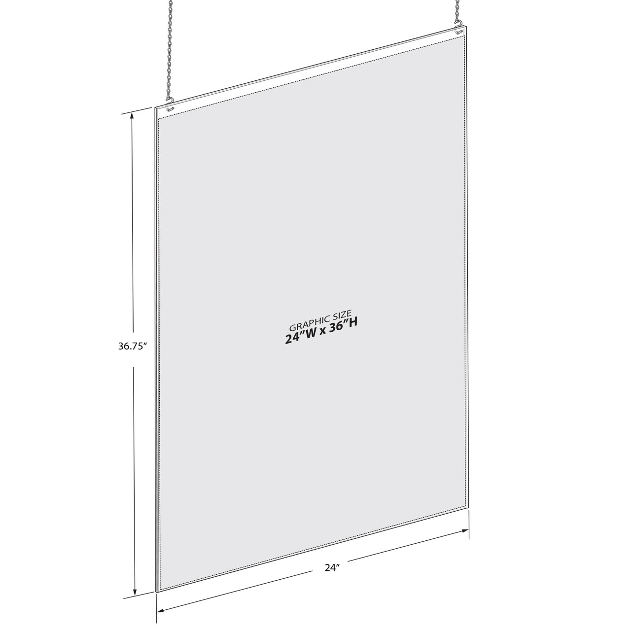 perspex poster frames large