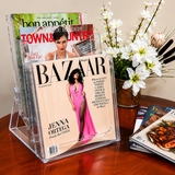 Organize with Elegance: A Crystal-Clear Solution for Office Literature Displays 