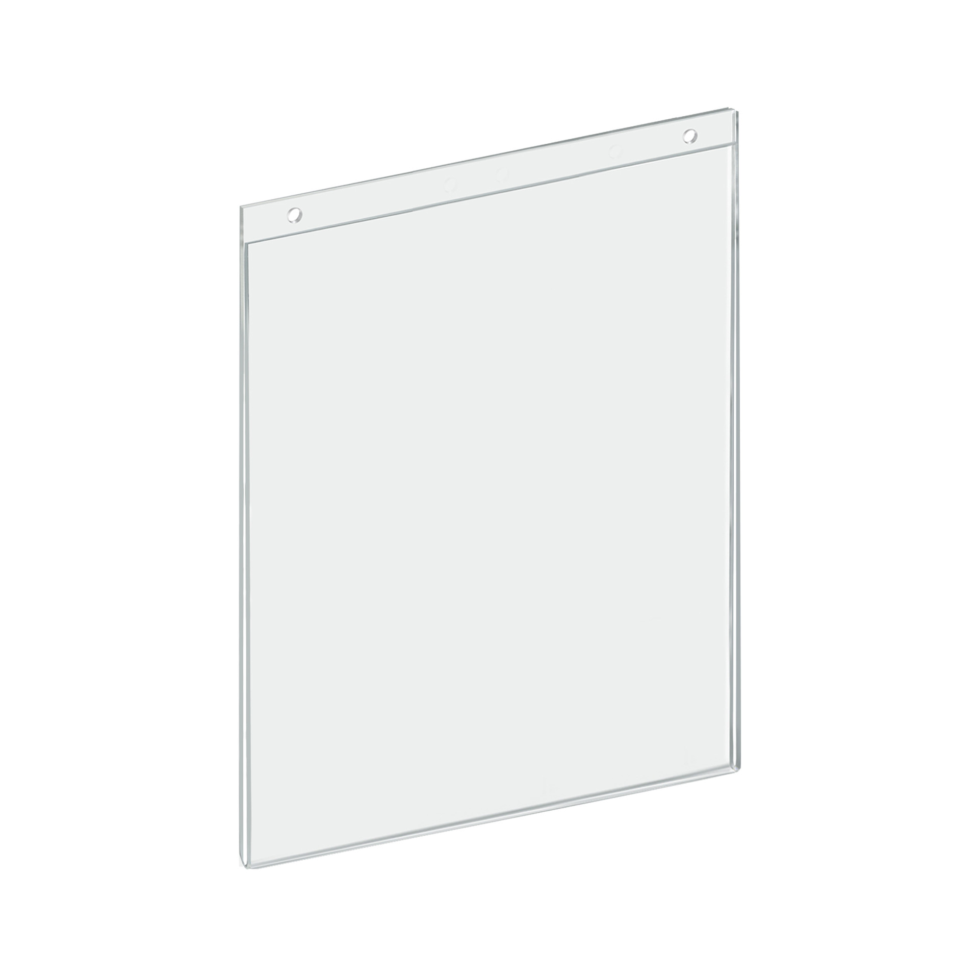 Clear Acrylic Wall Hanging Frame 11" Wide x 14'' High Vertical