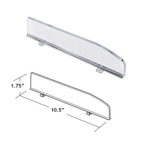 Azar Displays 70div 7.5 Divider (10 Pack)