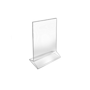 Acrylic Block Sign Holder, Advertisement, Retail Frame