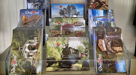 Dollywood Postcard Display