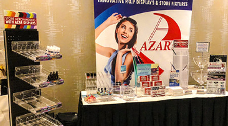 Azar Displays in the "Sunshine State" for ECRM Cosmetics Show