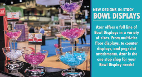 Brand New Bowl Displays - In-stock now!