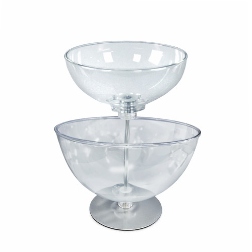 Two-Tier 12" & 14" Bowl Counter Display