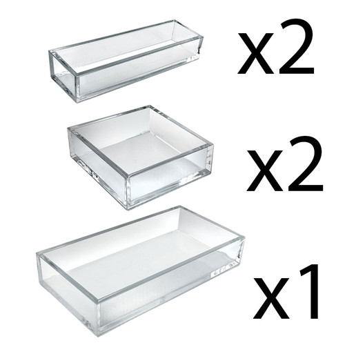 8x9.5 Clear Acrylic Tray Display for Prize Wheels – The Display Outlet