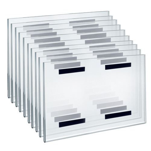 Clear Acrylic Magnet Back Sign Holder Frames 17