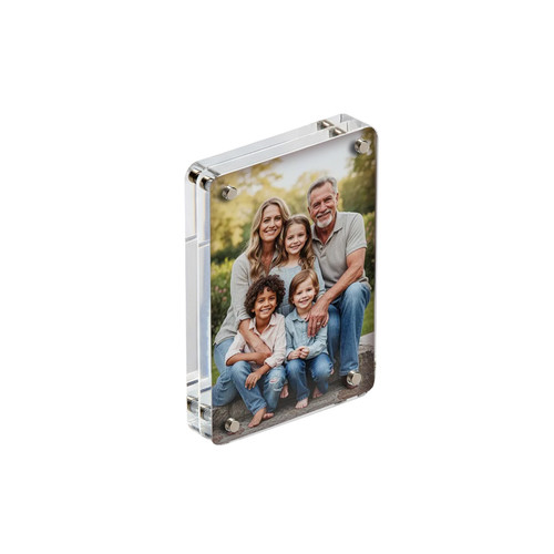 Rounded Corner Magnetic Acrylic Frame
