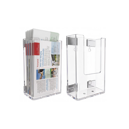 Trifold Magnet Brochure Holder, 2-Pack