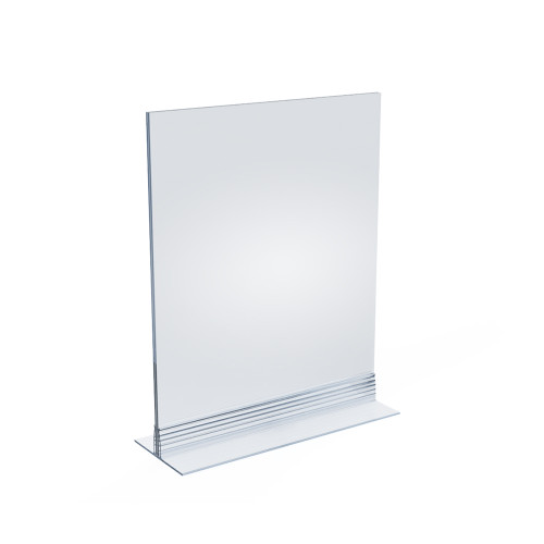 Clear Acrylic Double Sided Sign Holder 4