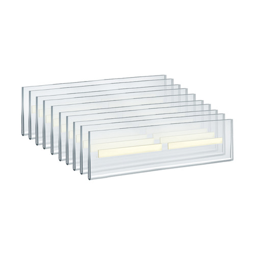 Self Adhesive Tape Clear Acrylic Wall Sign Holder Frame 6