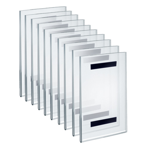 Clear Acrylic Magnet Back Sign Holder Frames 8.5