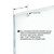 Clear Acrylic Hanging Ceiling Poster Frame 18" Wide X 24" High Vertical/Portrait. Includes Hanging Hardware Kit