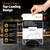 8.5" W x 11" H Three-Sided Revolving Sign and Menu Holder