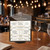8.5" W x 11" H Three-Sided Revolving Sign and Menu Holder