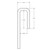 11"W x 2"H Adhesive-Back Nameplate, 10-Pack