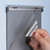 5" x 7" Vertical/Horizontal Door Sign Snap Frame, 10-Pack