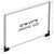 Two-Sided Large Acrylic Sign Holder With Magnetic Boots 22"W X 17"H, 2-Pack