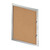 Large Enclosed Cork Bulletin Board w/ Lock & Key