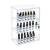 Acrylic Lockbox Countertop Display Case w/ 2 Shelves 12.375" wide