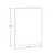 Cashier Shield, Sneeze Guard, Plexiglass Protective Mounting Barrier, Clear Acrylic .100" thick, Mount directly into Counter, 2-Pack