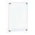 Floating Styrene Wall Frame with Rounded Edges, Silver Stand Off Caps: 22" X 28" Graphic Size, Overall Frame Size: 23.5"W x 31.5''H