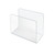 Clear Acrylic Desk File Holder, Large, 4-Pack