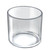 6" Dia. Deluxe Clear Acrylic Round Cylinder Bin for Counter, 2-Pack, GIFT SHOP