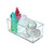 Deluxe Clear Acrylic Rectangle Bin for Counter, 2-Pack