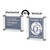 Floating Acrylic Wall Frame with Silver Stand Off Caps: 22" x 28" Graphic Size