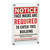 Floating Styrene Wall Frame with Rounded Edges, Silver Stand Off Caps: 22" x 28" Graphic Size
