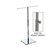 Single-Tier Adjustable Chrome Necklace Holder
